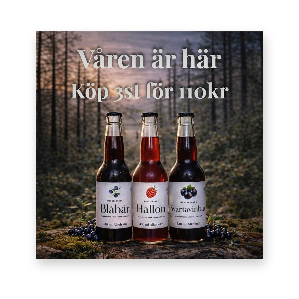 Lapland Berries paket 3st 110kr
